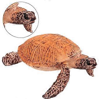 Plastic Turtles Model Lifelike Turtles Toys for Decoration 1Pcs
