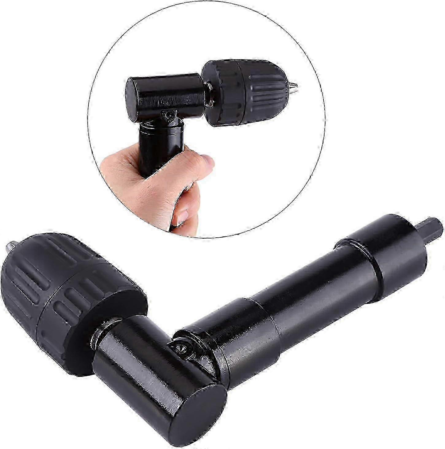 Self-tightening Right Angle Chuck Adapter compatible with Drill & Screwdriver 90 Model