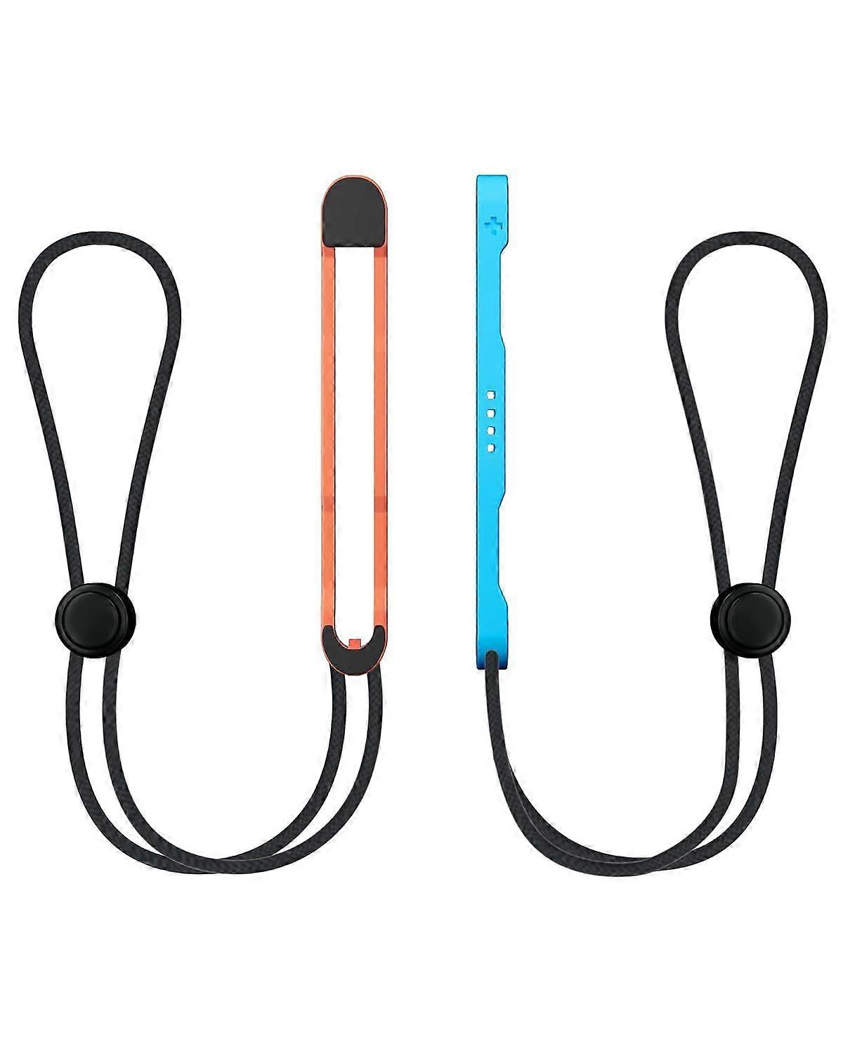 2 Pack Wrist Strap for Switch 2 Joycon 2 (Blue and Red),Replacement Accessories for Joy con 2 controller Straps