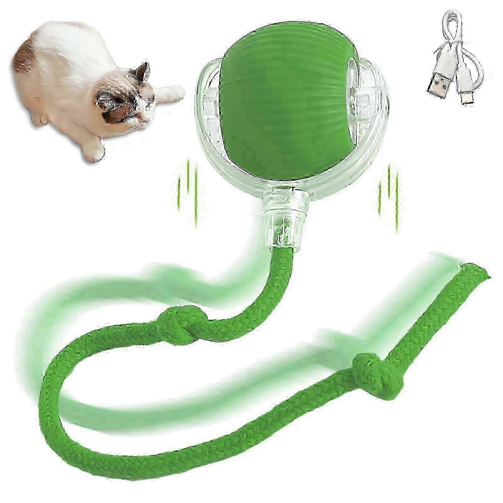Interactive Automatic Rolling Ball Toy for Cats & Pets Entertainment