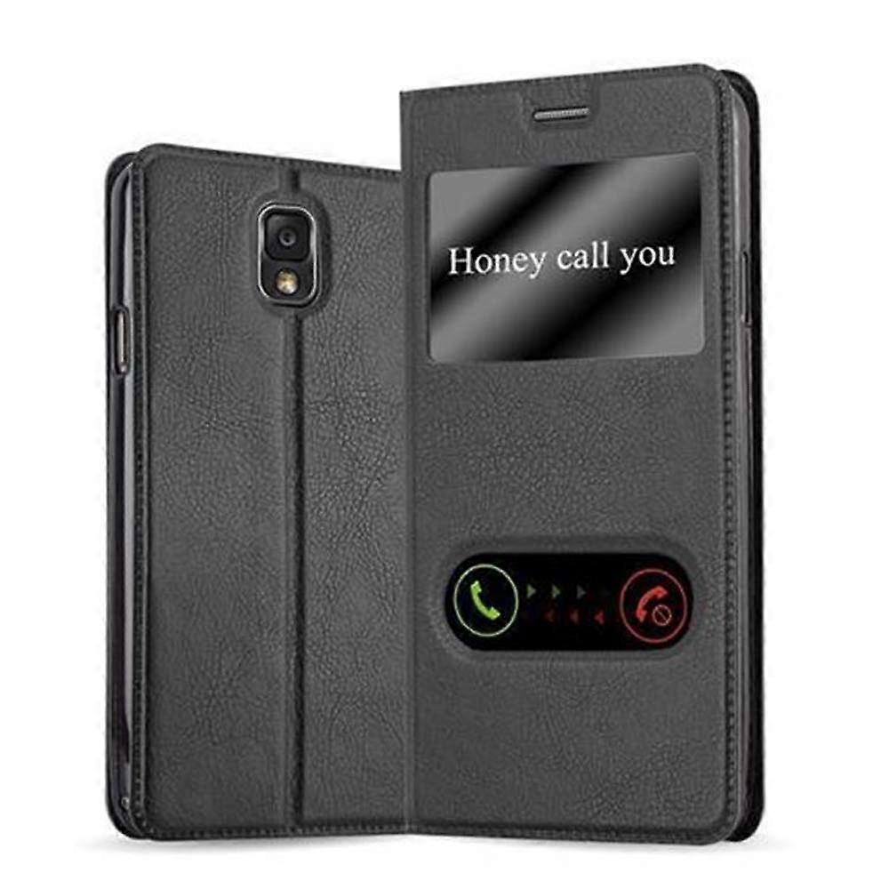 Case compatible with Samsung Galaxy Note 3 - with 2 viewing windows