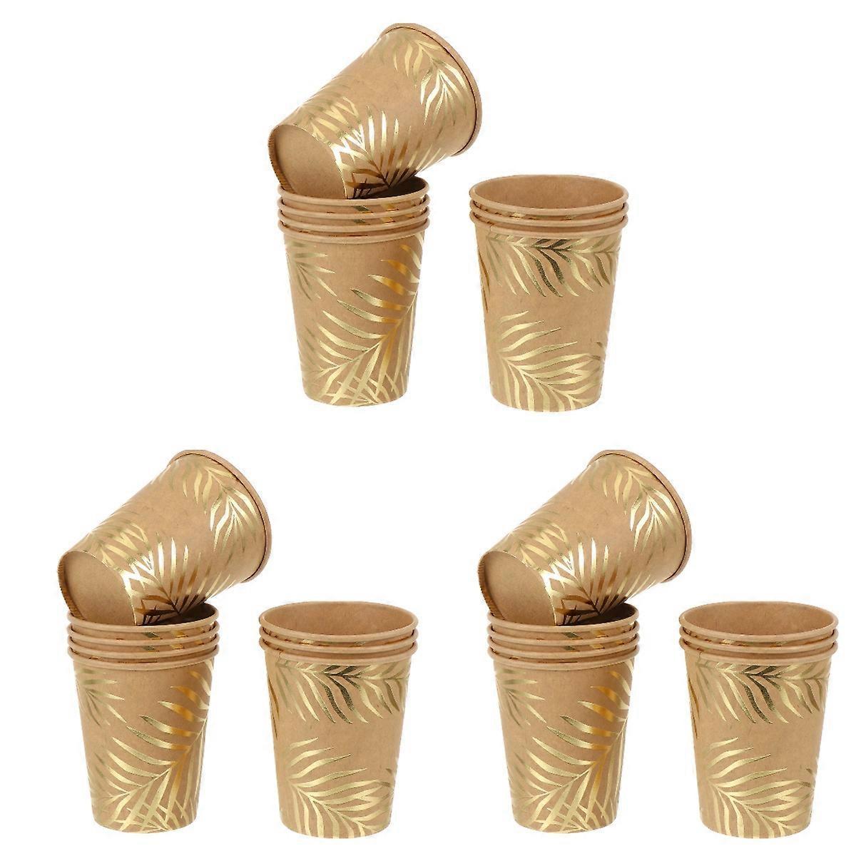 Palm Leaf Paper compatible with Cold Drinks 24Pcs