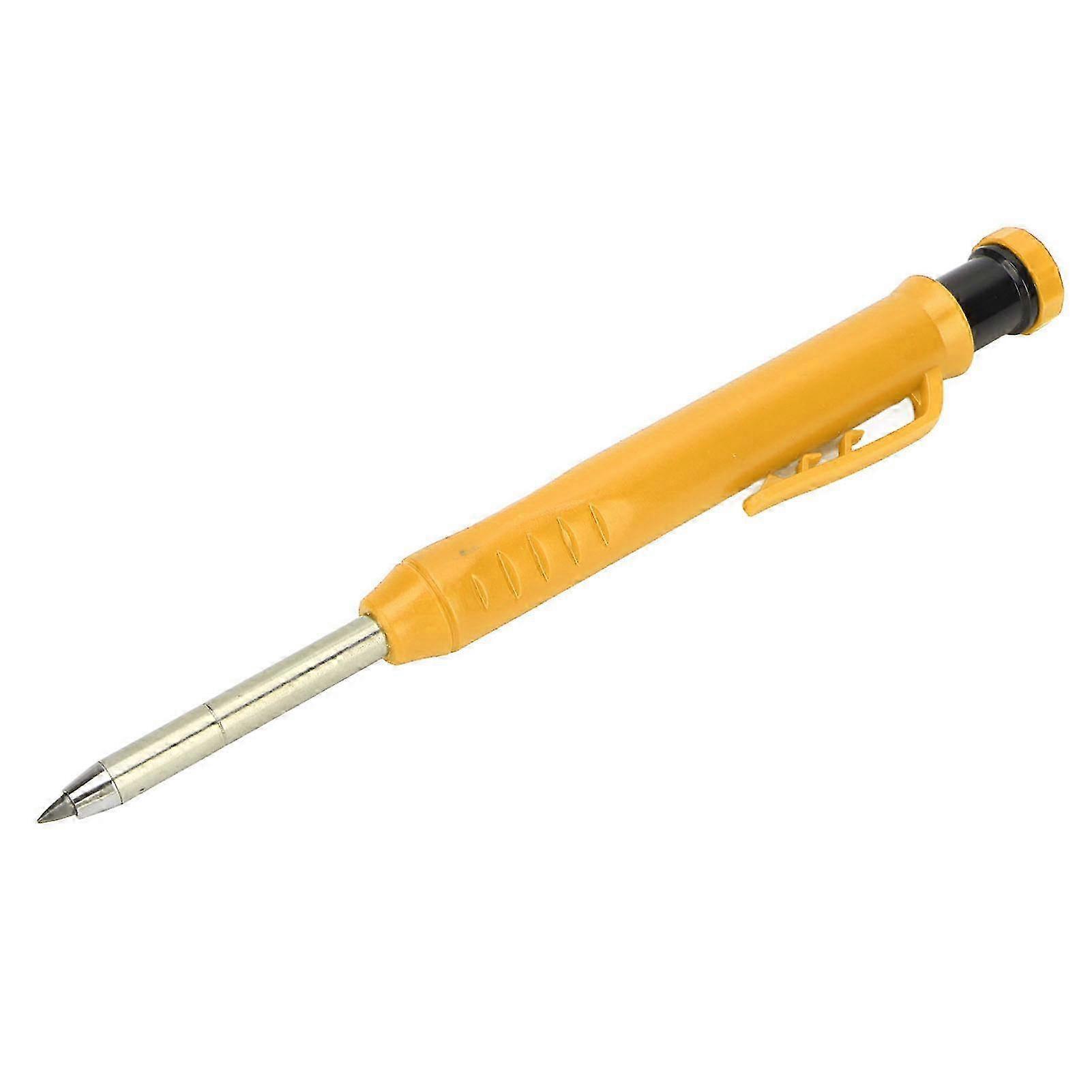 Click-Advance Carpenter Pencil With Sharpener