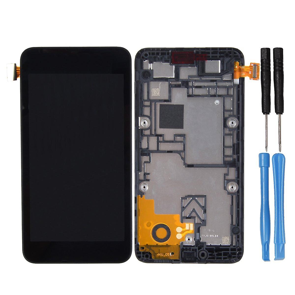 Nokia Lumia 530 LCD met touchscreen module - zwart