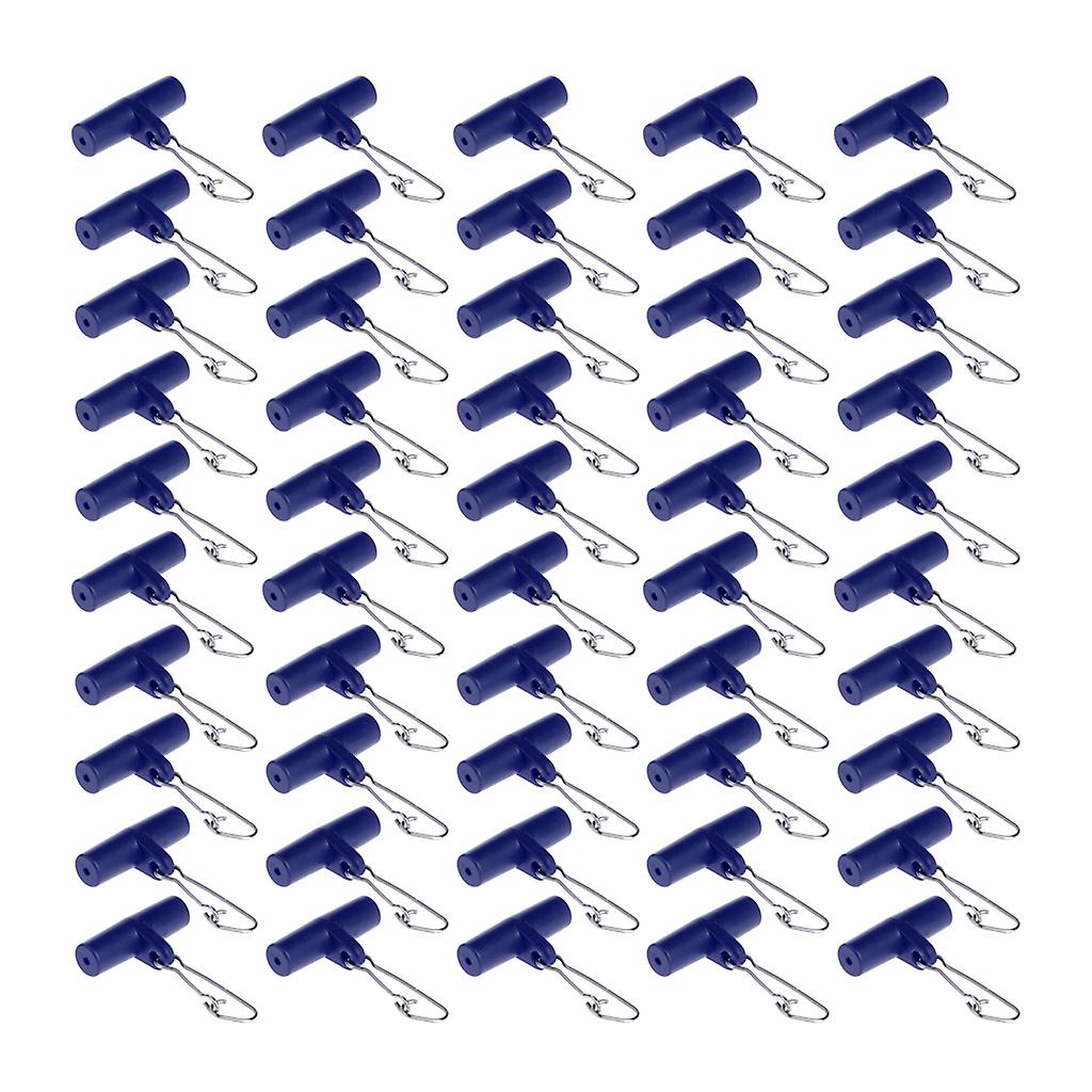 Fishing Line Sinker Slide with Duo-Lock Snap Blue/Red Sinker Slider Snap Kit