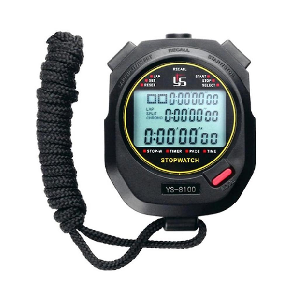 Professional Digital Stopwatch Timer Multi Function Training Timer ...