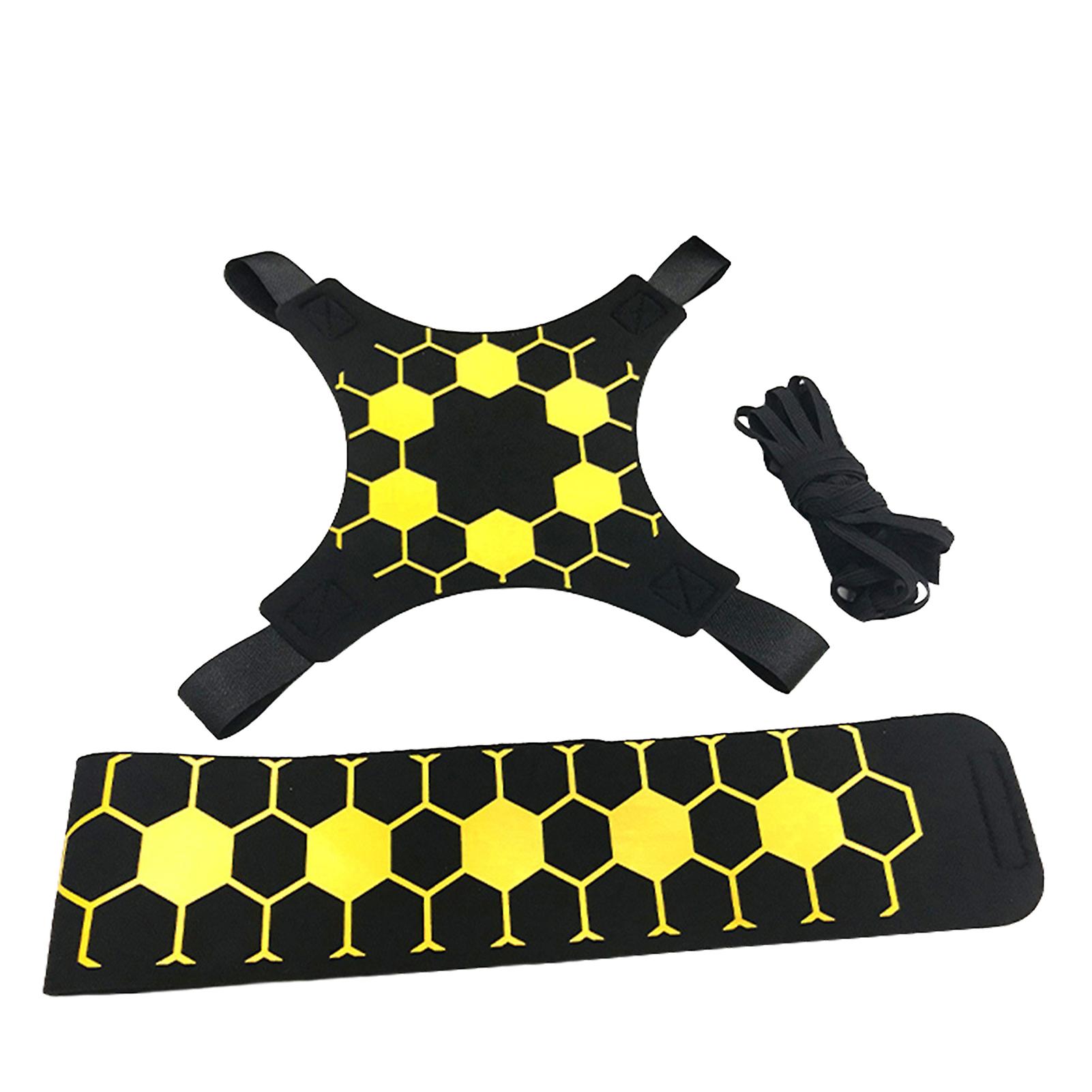 Football Ball Kick Trainers Single Football Kick Training Aid Football Control Skills Adjustable-waist Be