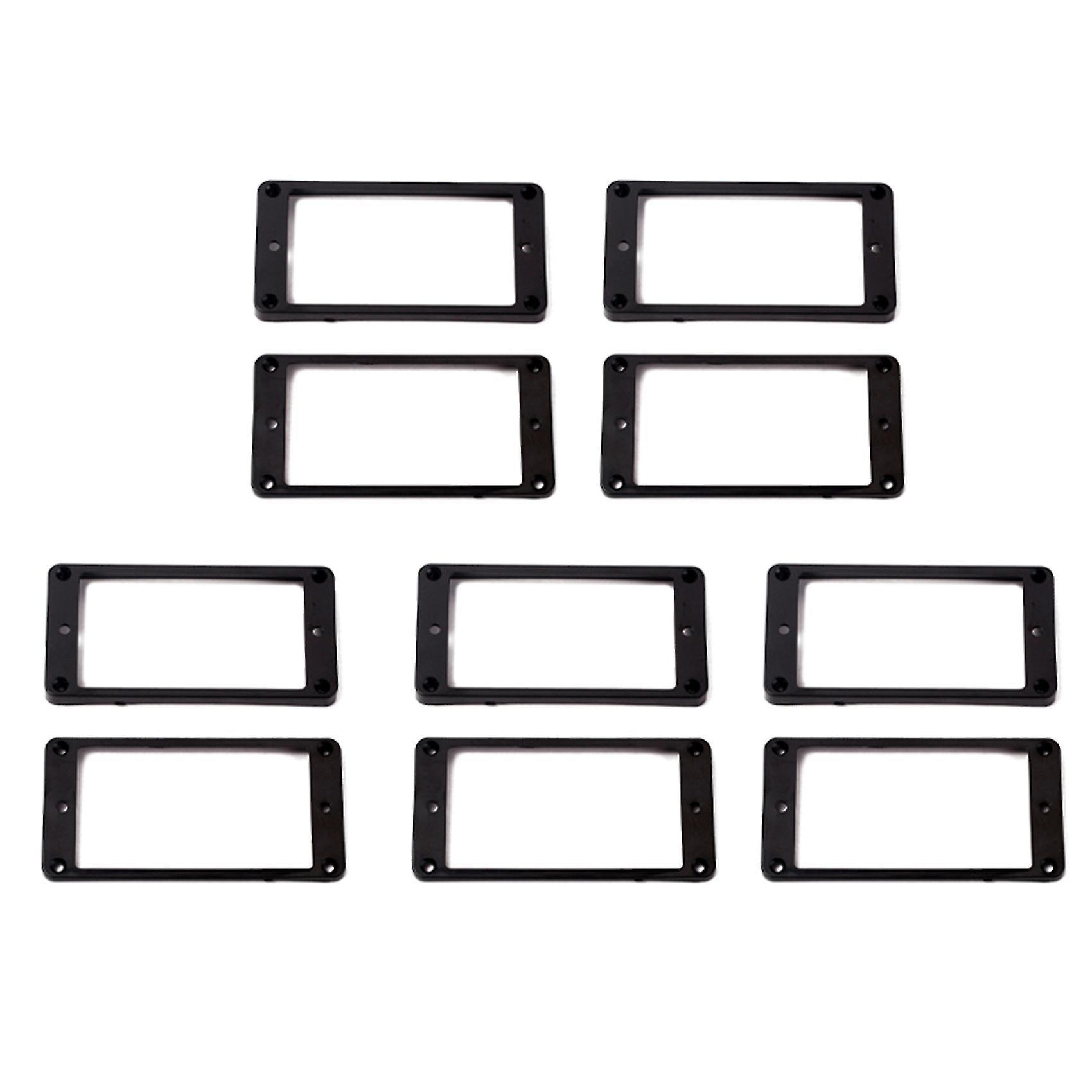 10pcs Curved Humer Pickups Frame Mounting Rings For Guitar