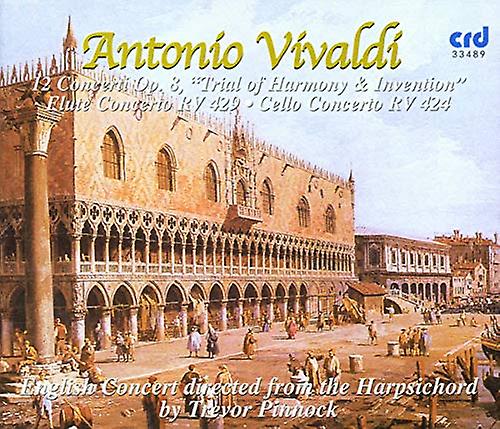英語コンサート/pinnock - ヴィヴァルディ:協奏曲、作品8第1-12番;コンチェルトRV 429;チェロ協奏曲 RV 424 /ピノック [CD]