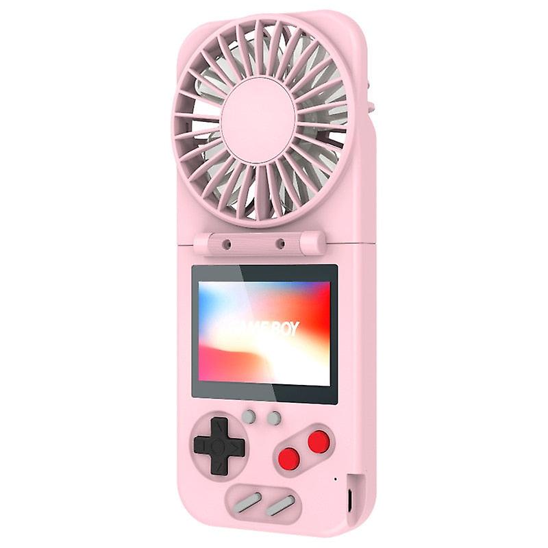 Game Console 3 Gears Game Device Adjustable Delicate Image Excellent 500 In 1 Handheld Online Combat Gameboy With Mini Fan