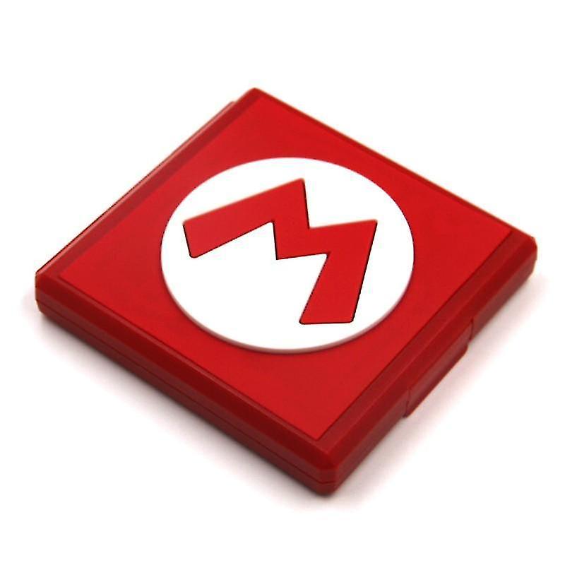RED Marion Portable Shockproof hard Shell Storage Box For Nintendo Switch Game Cards