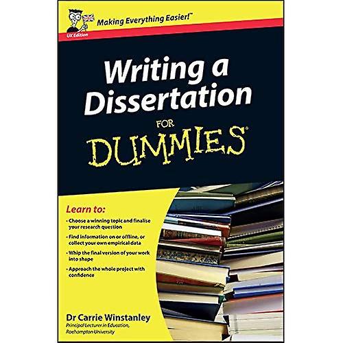 Schreiben einer Dissertation für Dummies