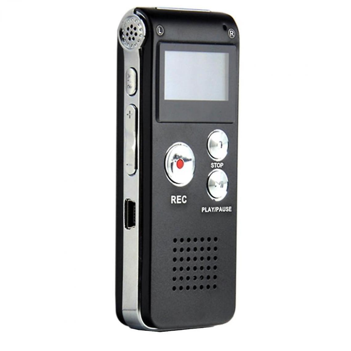 8gb Rechargeable Multifunctional Digital Audio Tape Recorder Mp3 Player Tape Recorder | Best Mp3 Player | Bluetooth Mp3 Player(black)