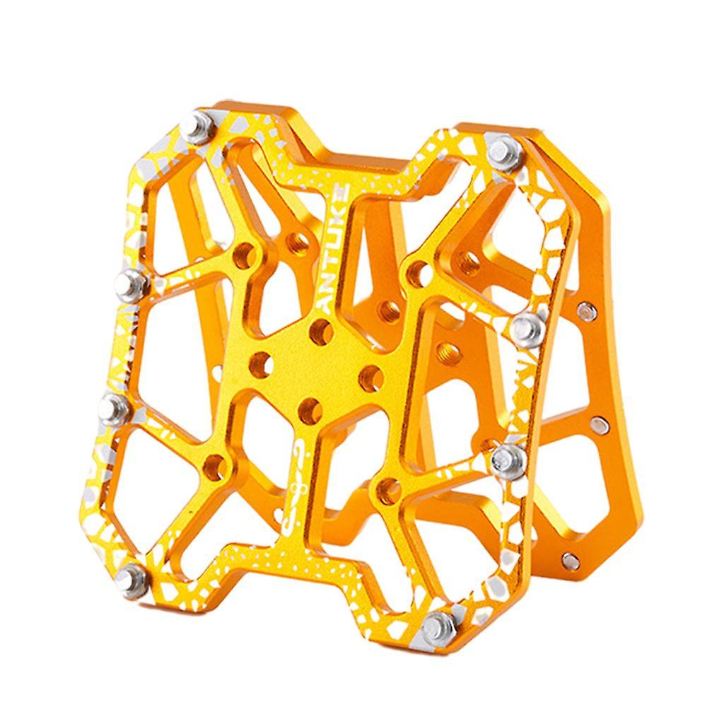 Universal Cykel Clipless Pedal Platform Adapter Delar för SPD Golden