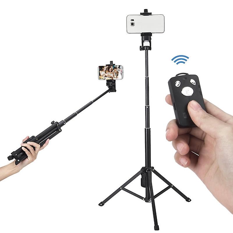 Sfie Stick Tripod Bluetooth Remote Control Camera Stand