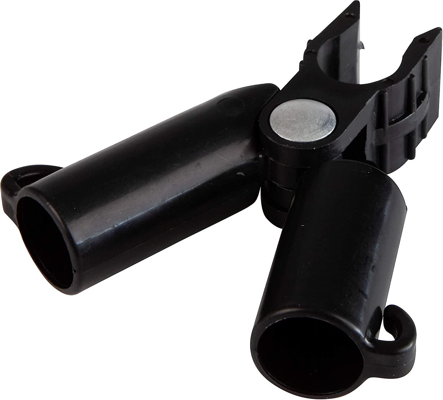 Set of 4 connectors for Stakes - Diameter: 11mm - Black -11mm