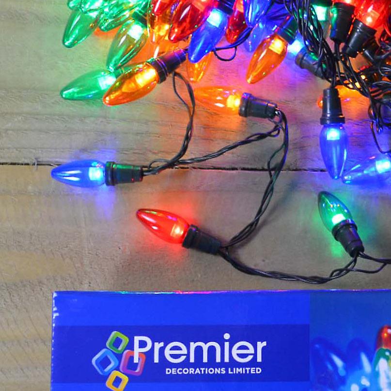 Premier Multi Function Large Bulb Outdoor Christmas Festoon Lights