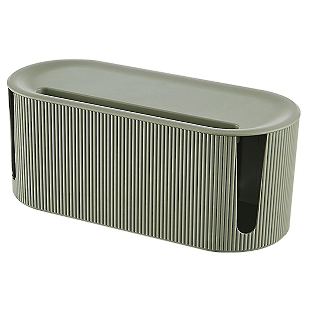 Wire Cable Storage Organizer with Lid Multifunction Dormitory Bedroom