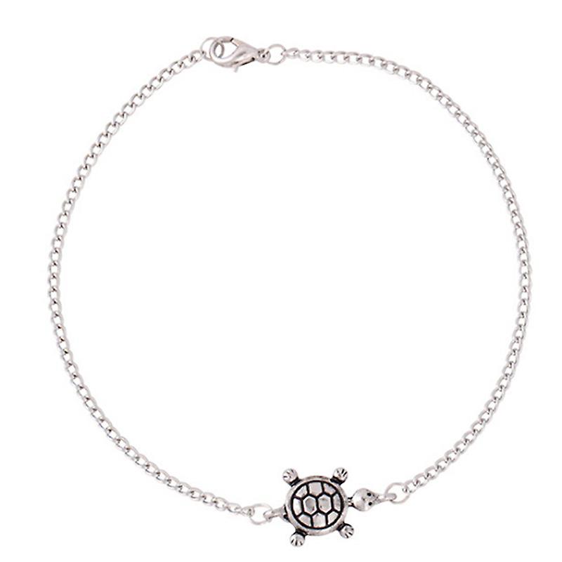 Turtle Simple Chain Anklet Ankle Bracelet Barefoot Sandal Beach Foot Jewelry
