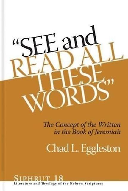See And Read All These Words by Chad L. Eggleston Paperback Book