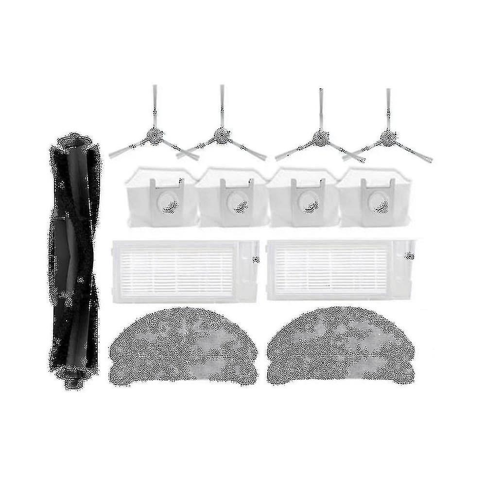 15pcs For Xclea H30 Plus/h40 Plus Robot Vacuum Cleaner Spare Parts Main Side Brush Hepa Filter Mop
