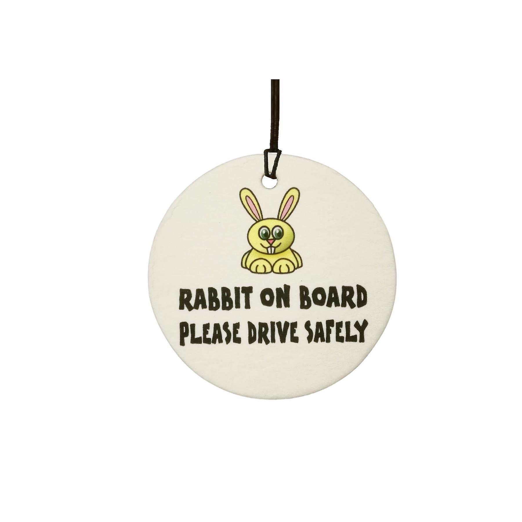 Rabbit On Board Car Air Freshener