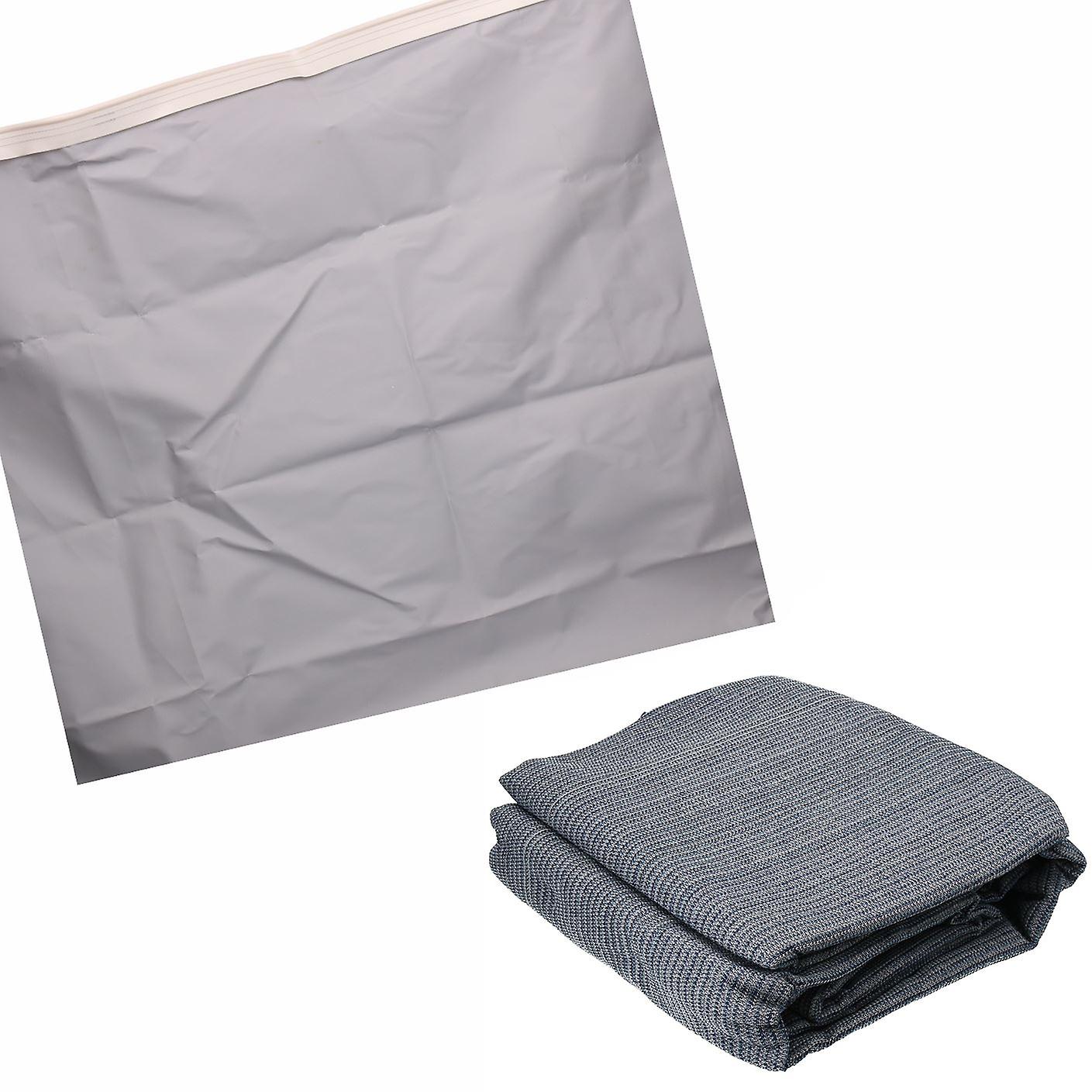 Caravan Awning Ground Sheet Carpet & Wipe Clean Draught Skirt 2.5m x 4.5m