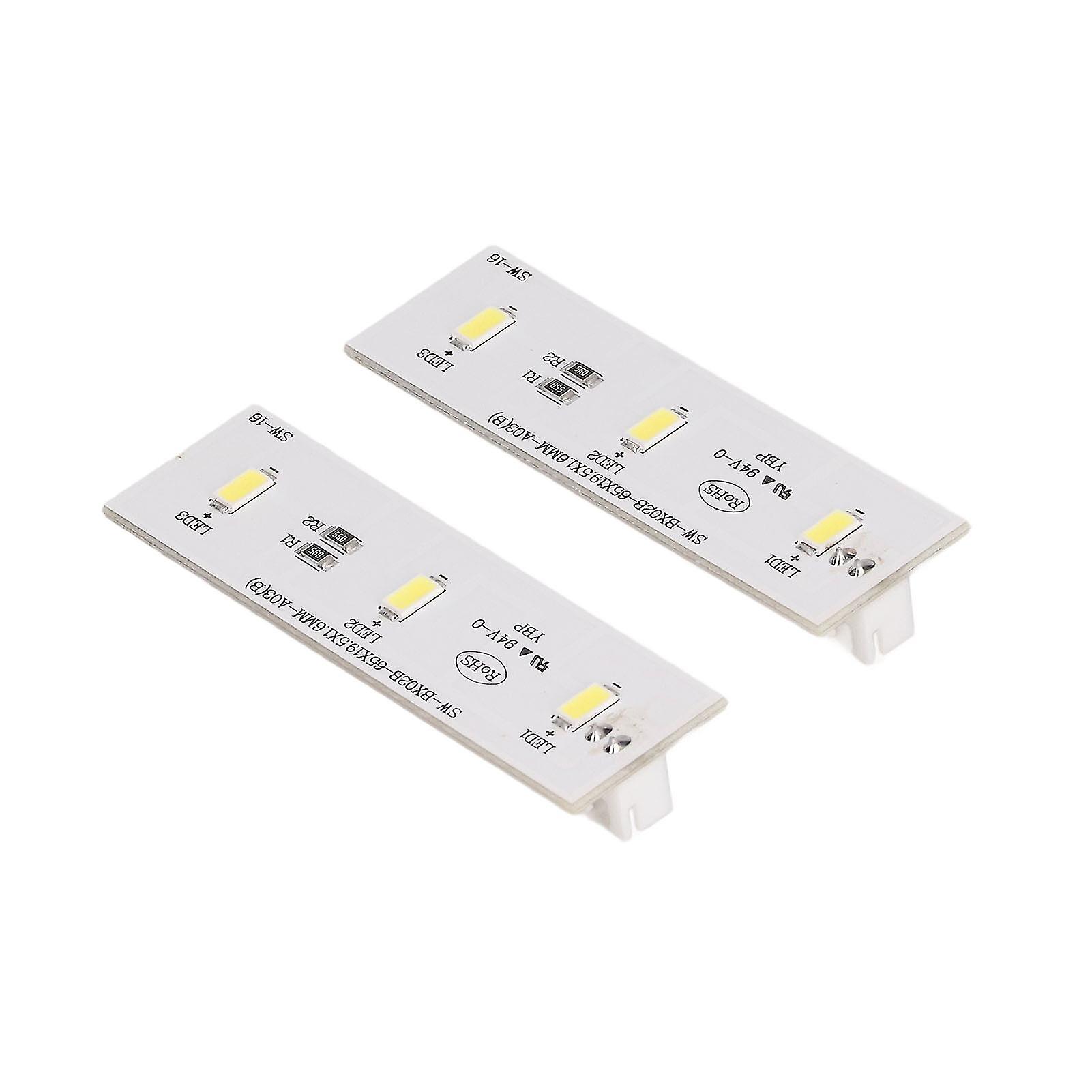 2 stuks vriezer LED lichtstrip elektronische componenten DC12V vriezer koelkast koelkast LED lichtstrip voor Sw Bx02B DC 12V