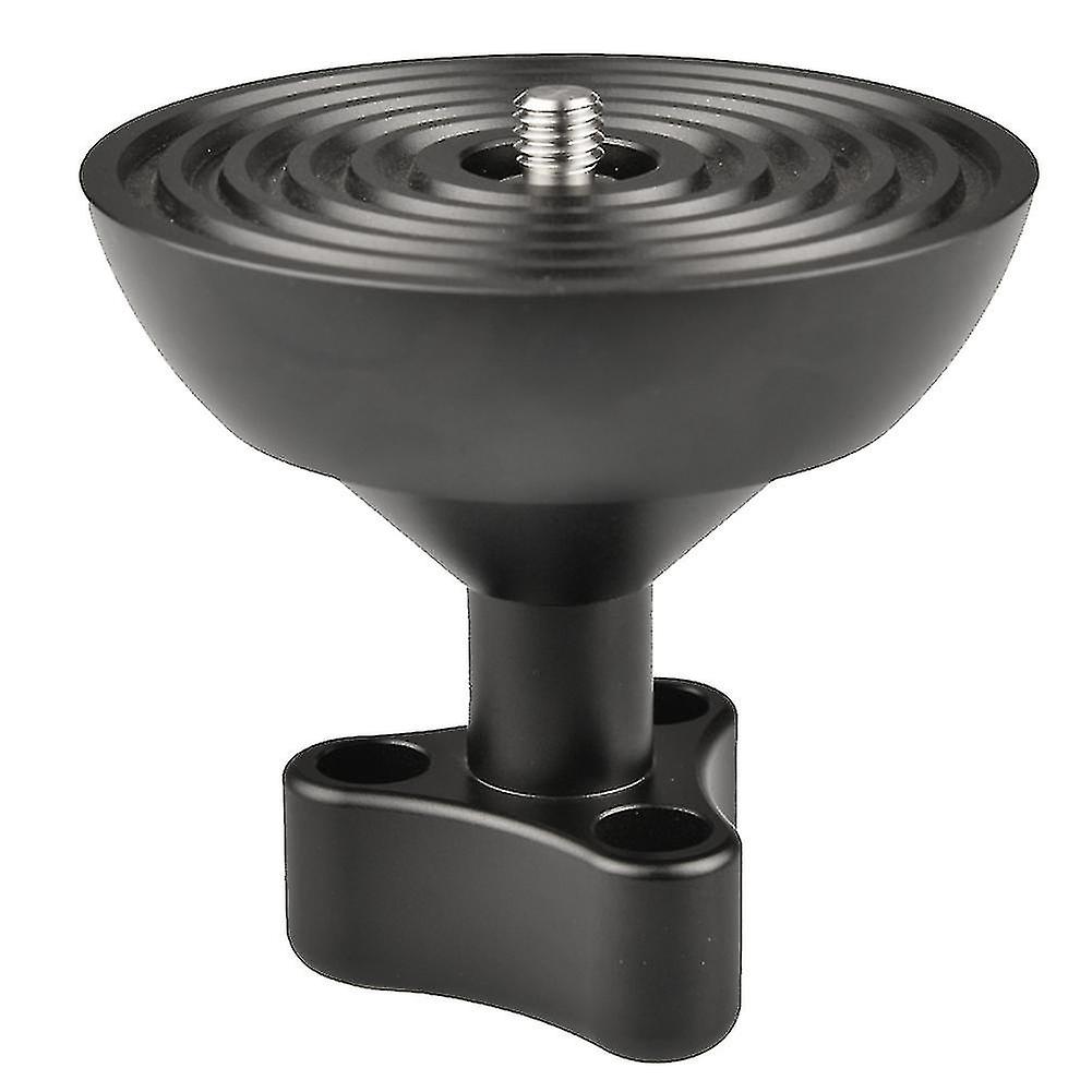 100mm Half Ball Video Bowl Tripod Apex Head Adapter For Weifeng Bogen 3/8 Inch Stud Mount