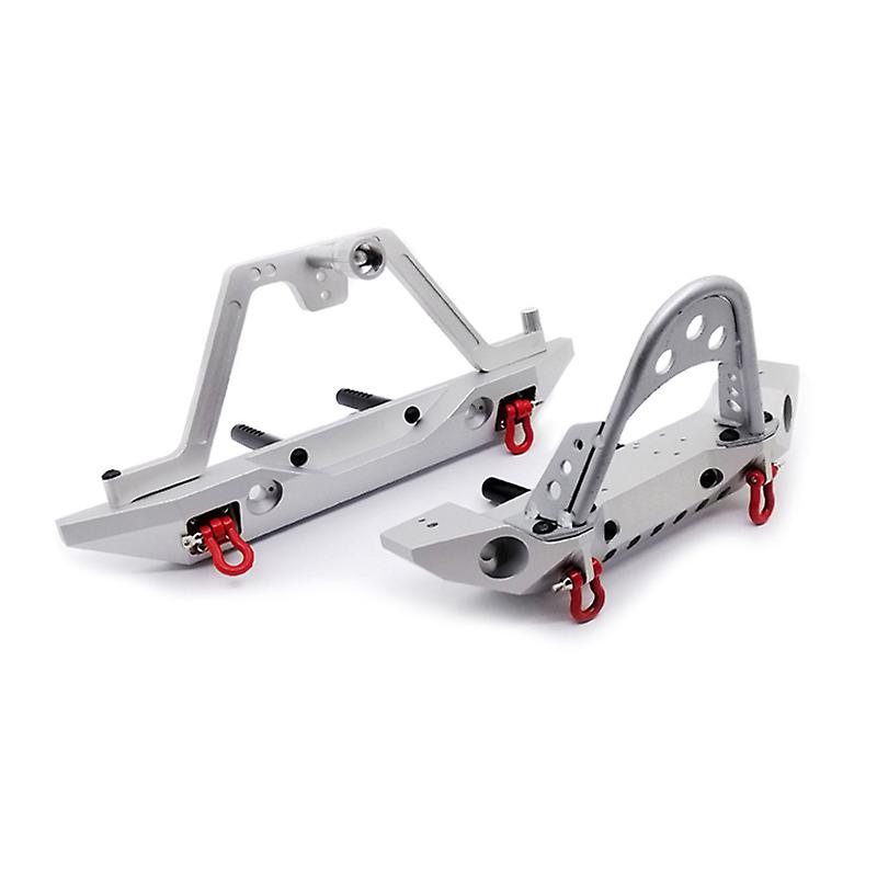 1Pair Front Rear Anti-collision Bumper for TRX4 SCX10 90046 1/10 Model Climbing Car
