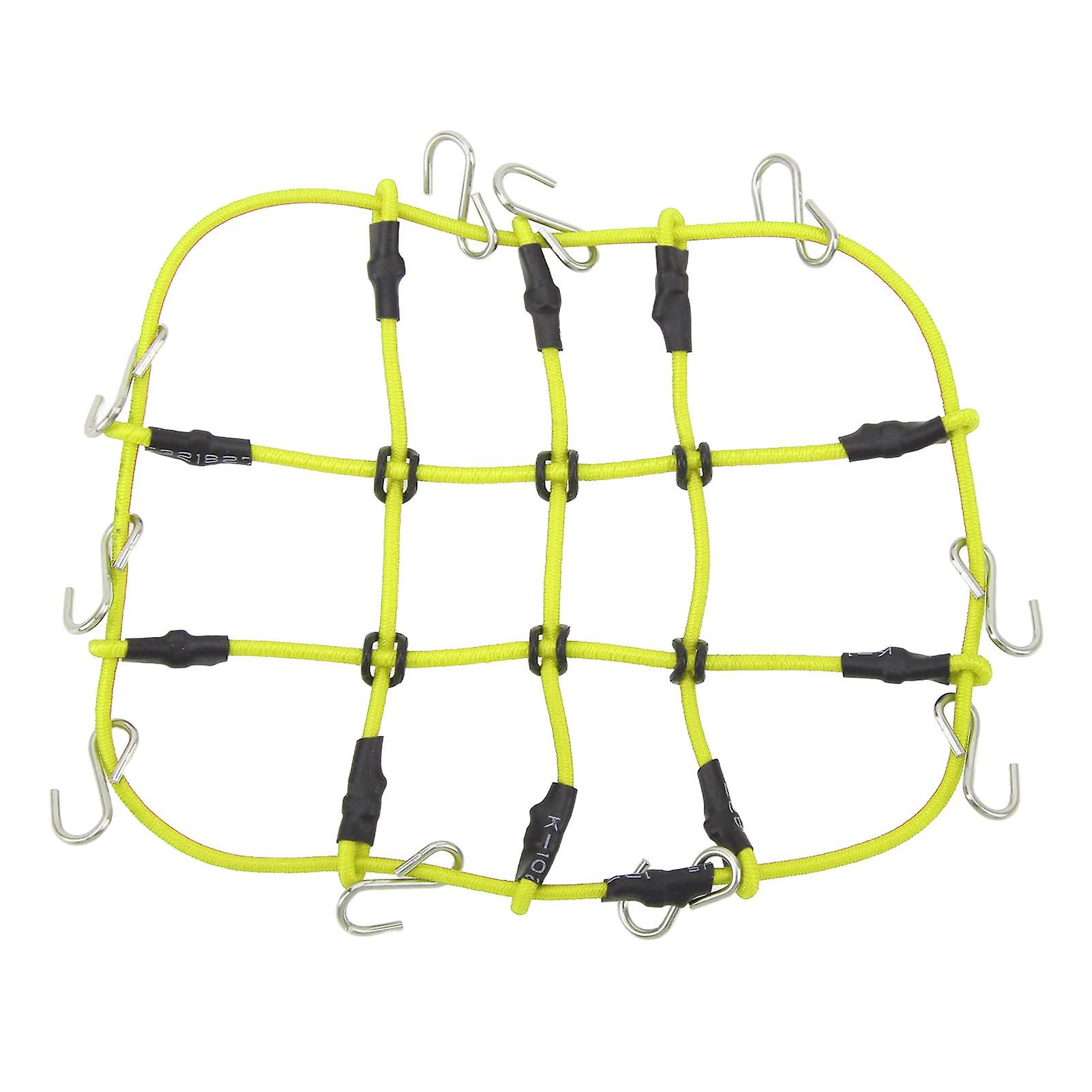 Decorative Luggage Net for RC Car Accessory for Traxxas TRX4M 1/18 Yellow