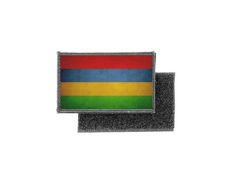Patch ecusson prints vintage flag badge maurice island
