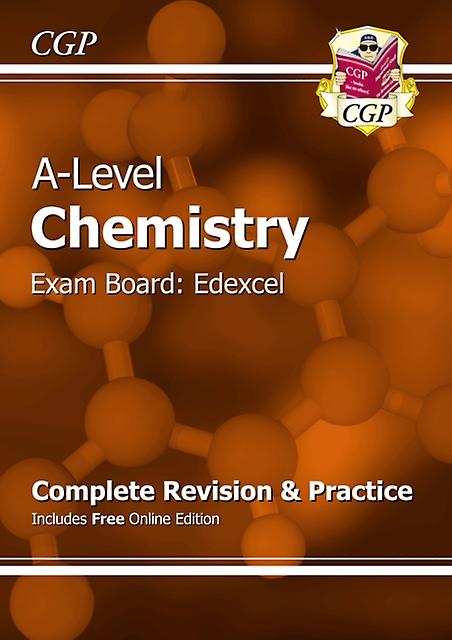 Alevel Chemistry Edexcel Year 1 Amp 2 Complete Revision Amp Practice With Online by CGP Books Multiplecomponent retail product parts enclosed Book