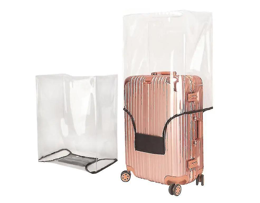 Funda protectora de equipaje transparente completa Maleta impermeable de pvc-hy