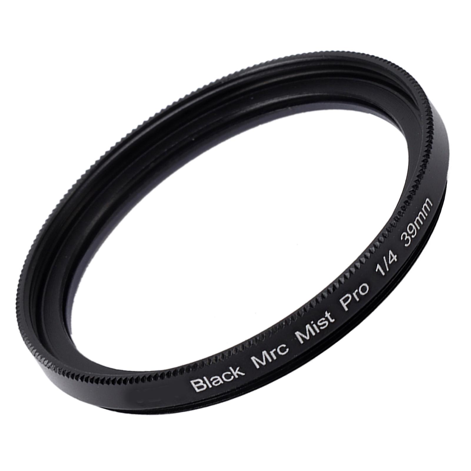 Black Soft Filter 1/4 Portrait Hazy Waterproof Oil Resistant Camera Lens Filter for Video Scenery 39MM 