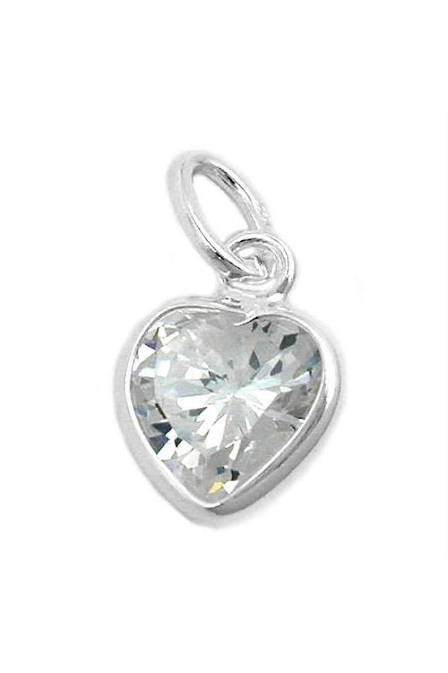 Pendant Heart Zirconia Silver 925 - Gl91895