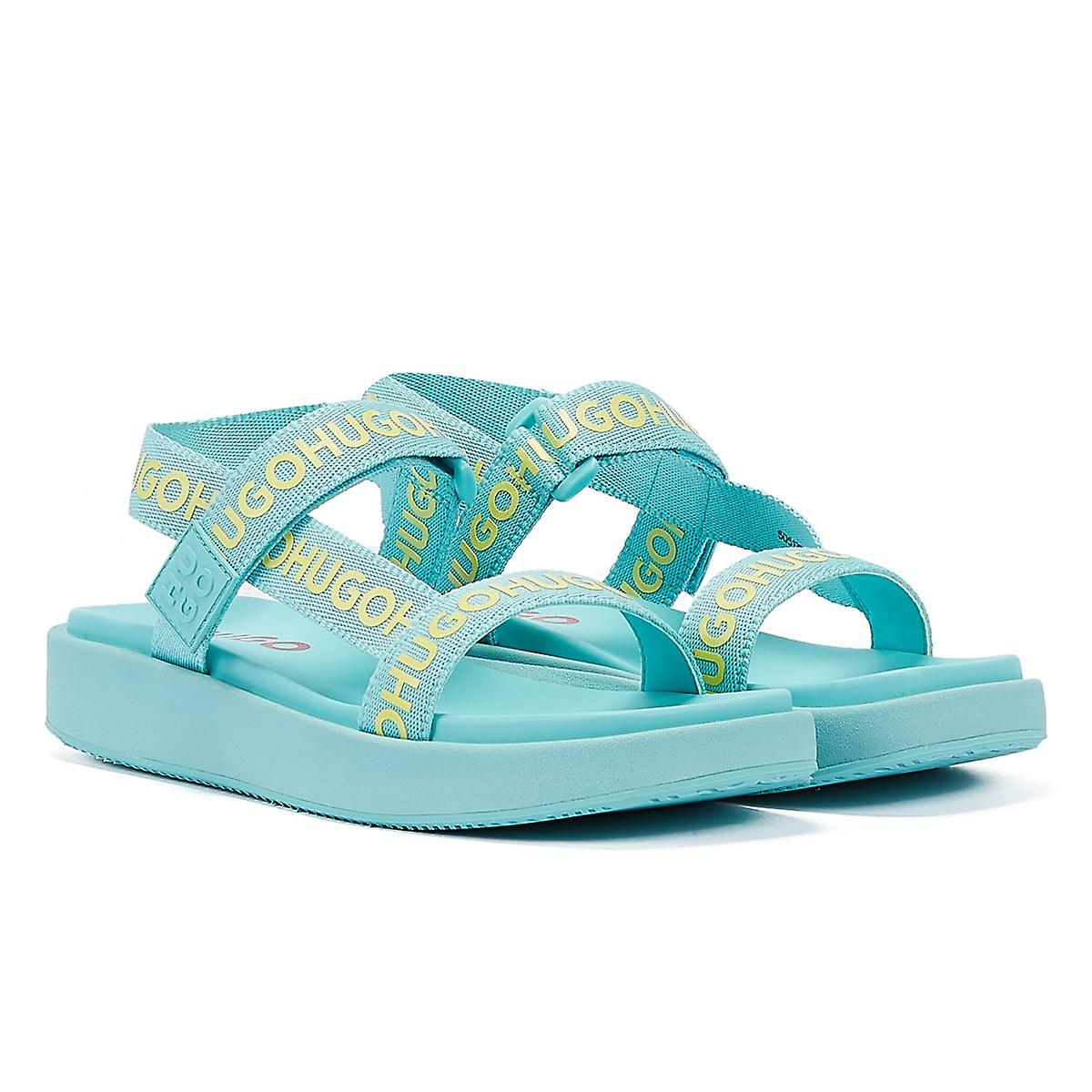 Hugo Emma Strap Women's Blue Sandals