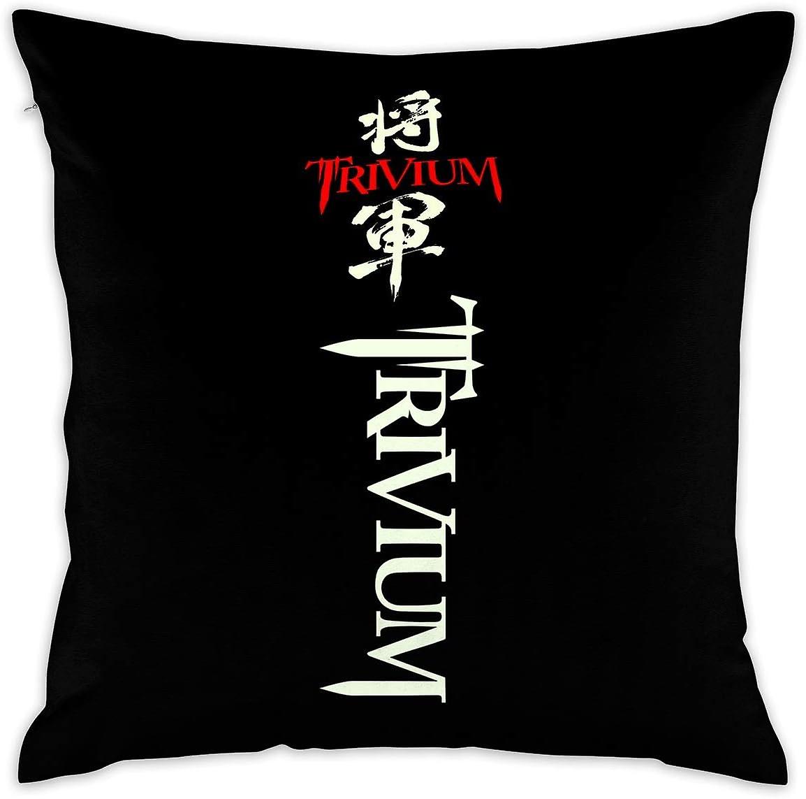 Trivium Decorative Throw Pillow Covers Case Pillowcases (45x45cm)