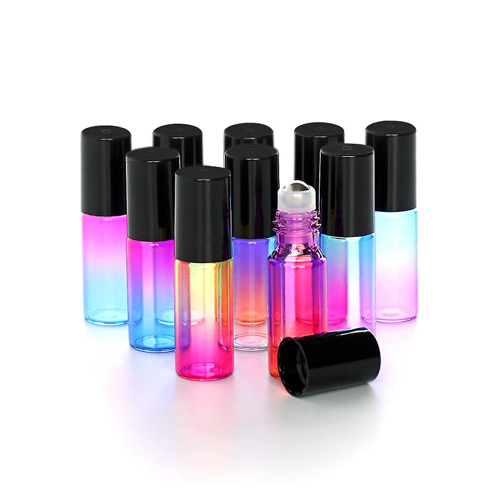 Roll On Bottle Portable Perfume Roller Bottle Thickened Refillable Empty Roll On Bottle