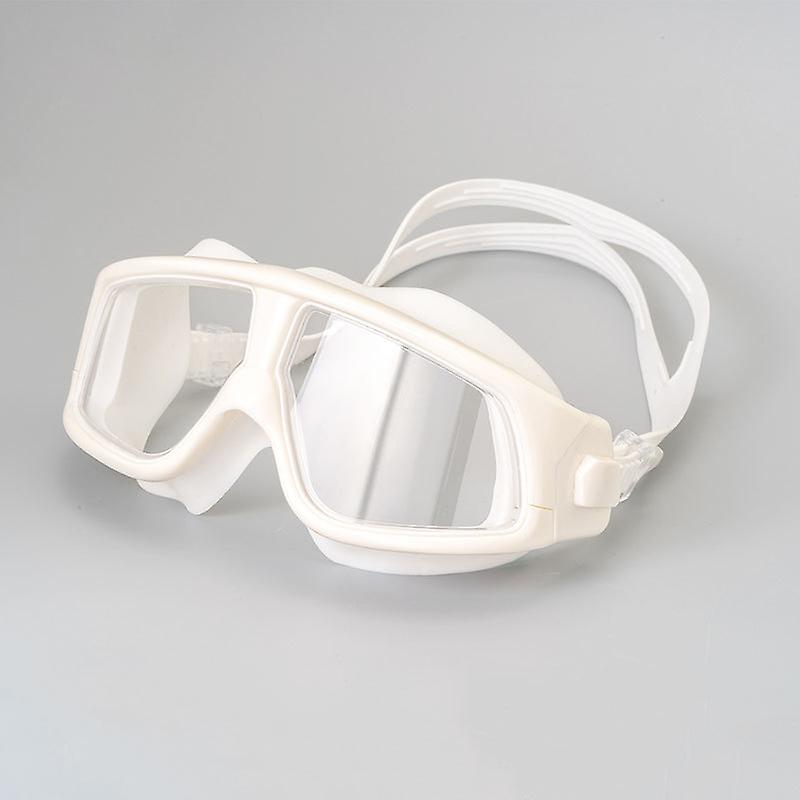 Swimming Goggles for Adults, Anti-Fog Swimming Goggles for Pool, Clear Diving Mask, Wide Field of View, Men, Women, Teens
