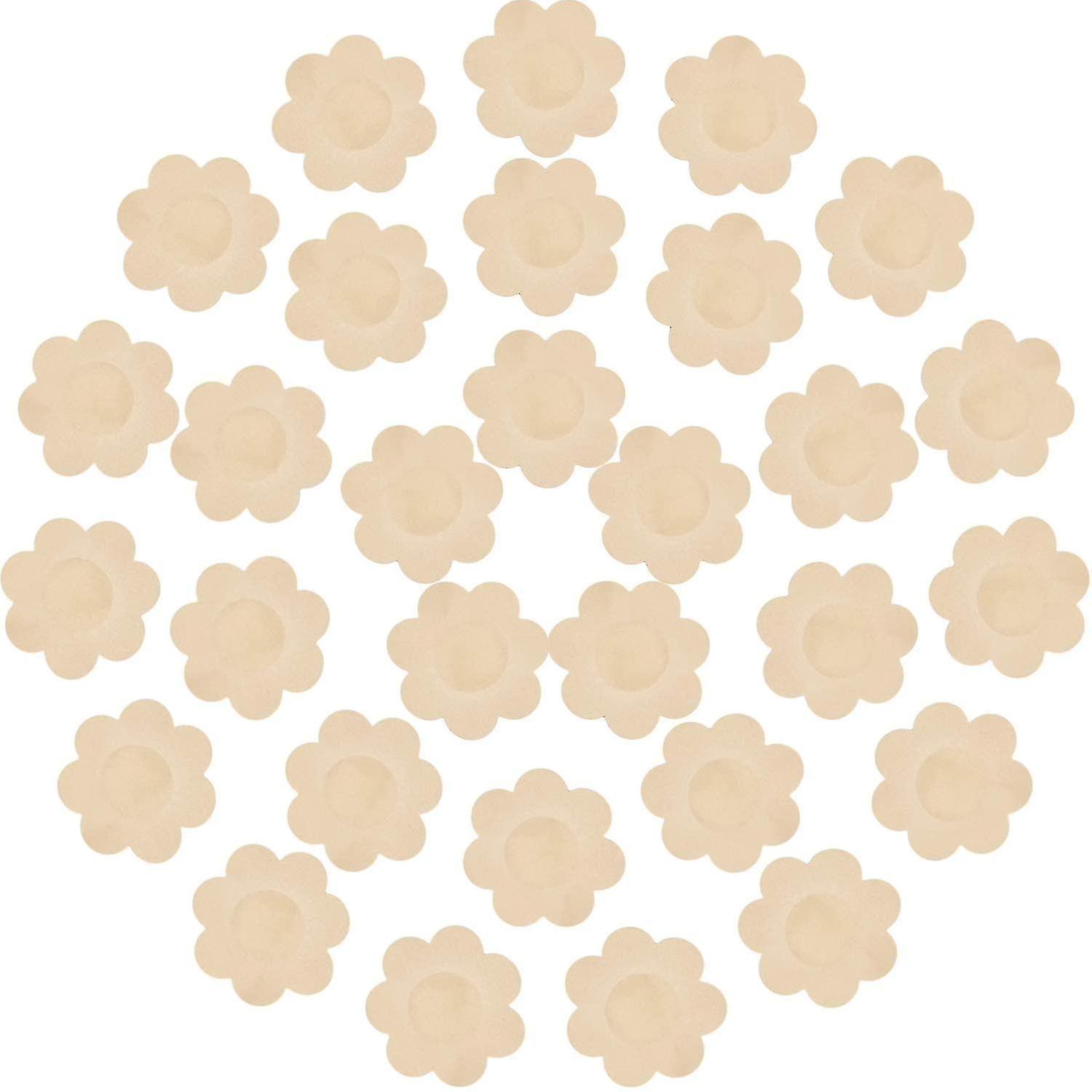 30 stykker brystvorte deksel plomme formet engangsbryst