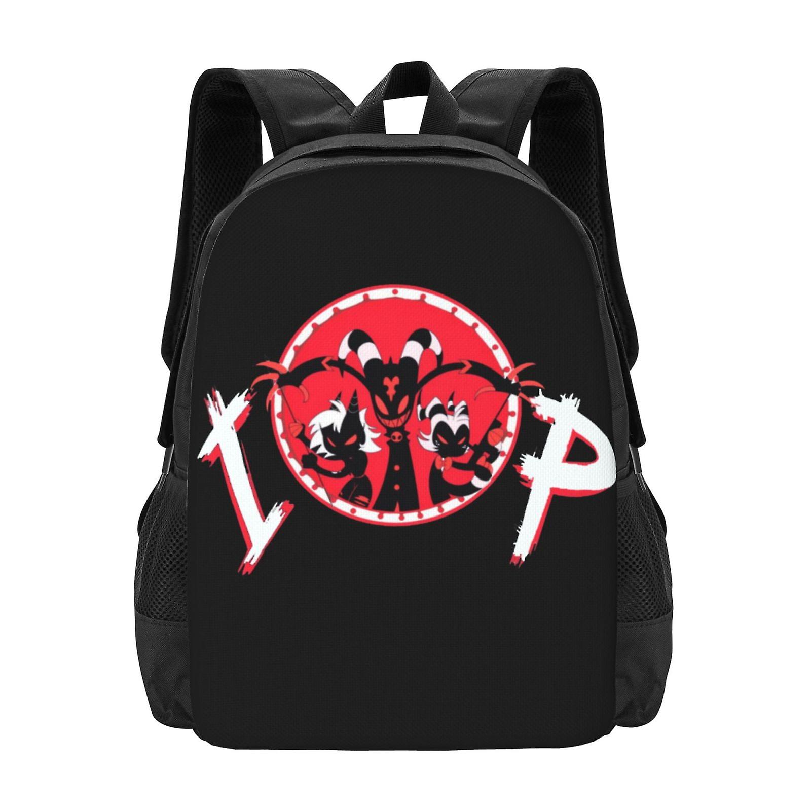 Helluva Boss Backpack,3d Print Laptop Backpack Lightweight Casual Daypack Bookbag