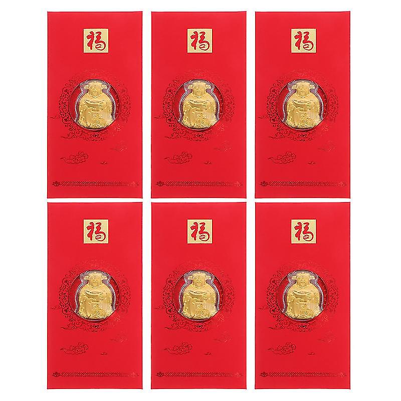 6pcs New Year Red Packet