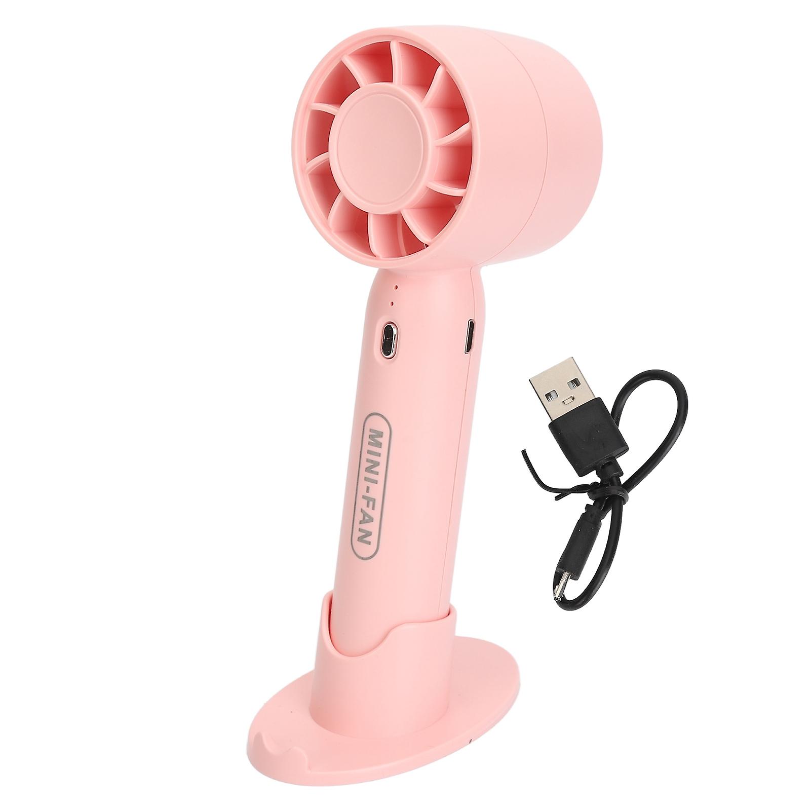 Eyelash Fan, Quiet, Portable, Rechargeable, 3 Adjustable Speeds, for Eyelash Extensions, Pink