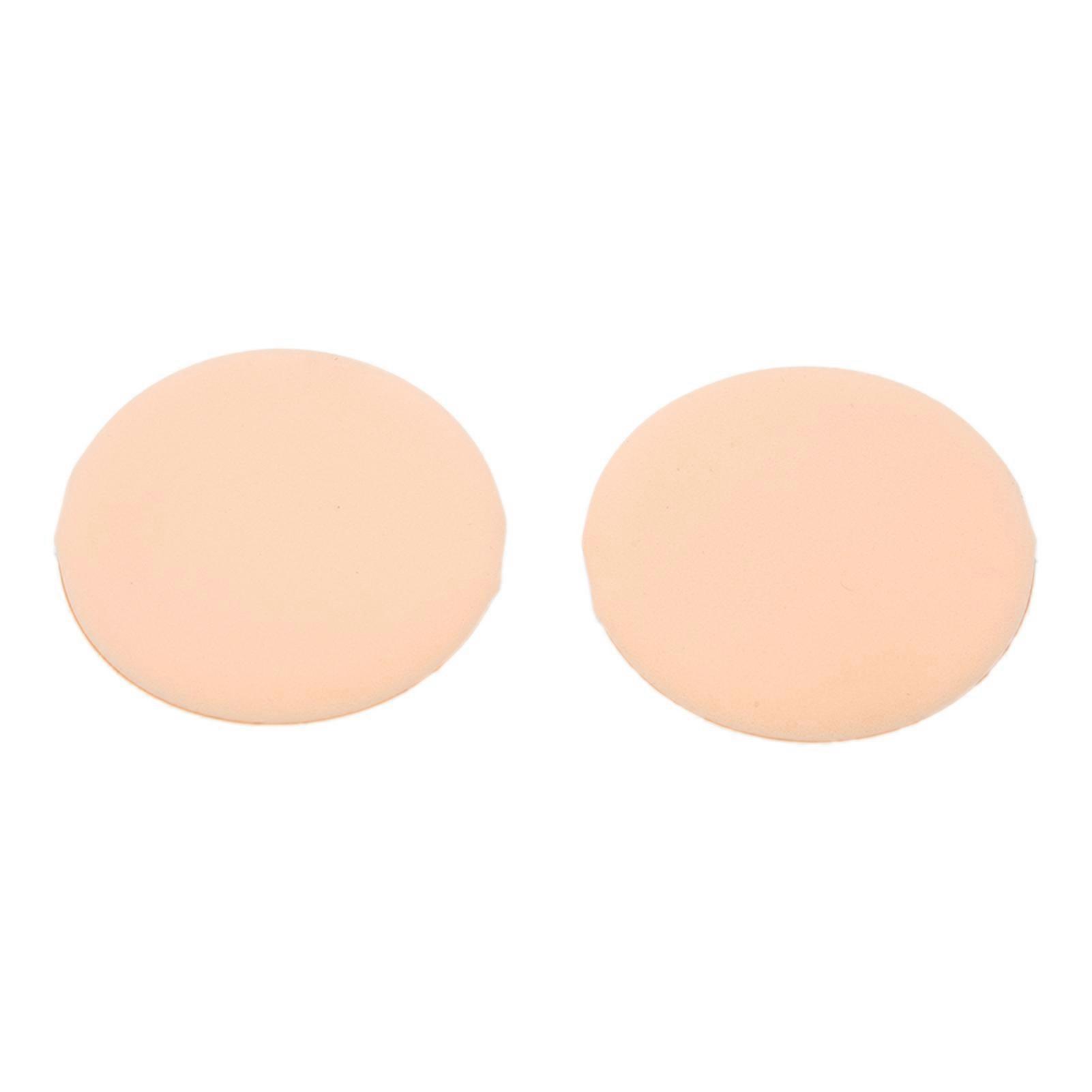 2pcs פודרה לשימוש חוזר פאף כרית אוויר פודרה נפיחות יופי ספוג ספוג נפוח עבור צבע עור קרם bb