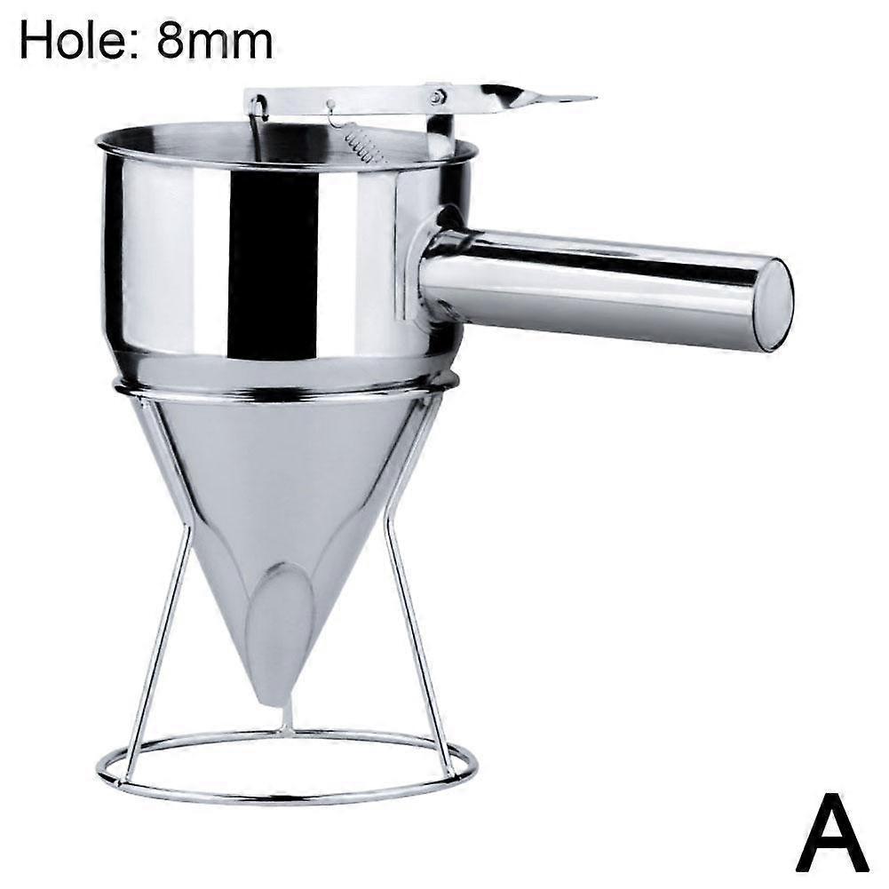 Trychtýřový dávkovač Nerezová ocel kuželovitý tvar těsta Palačinky Pečení Nástroje