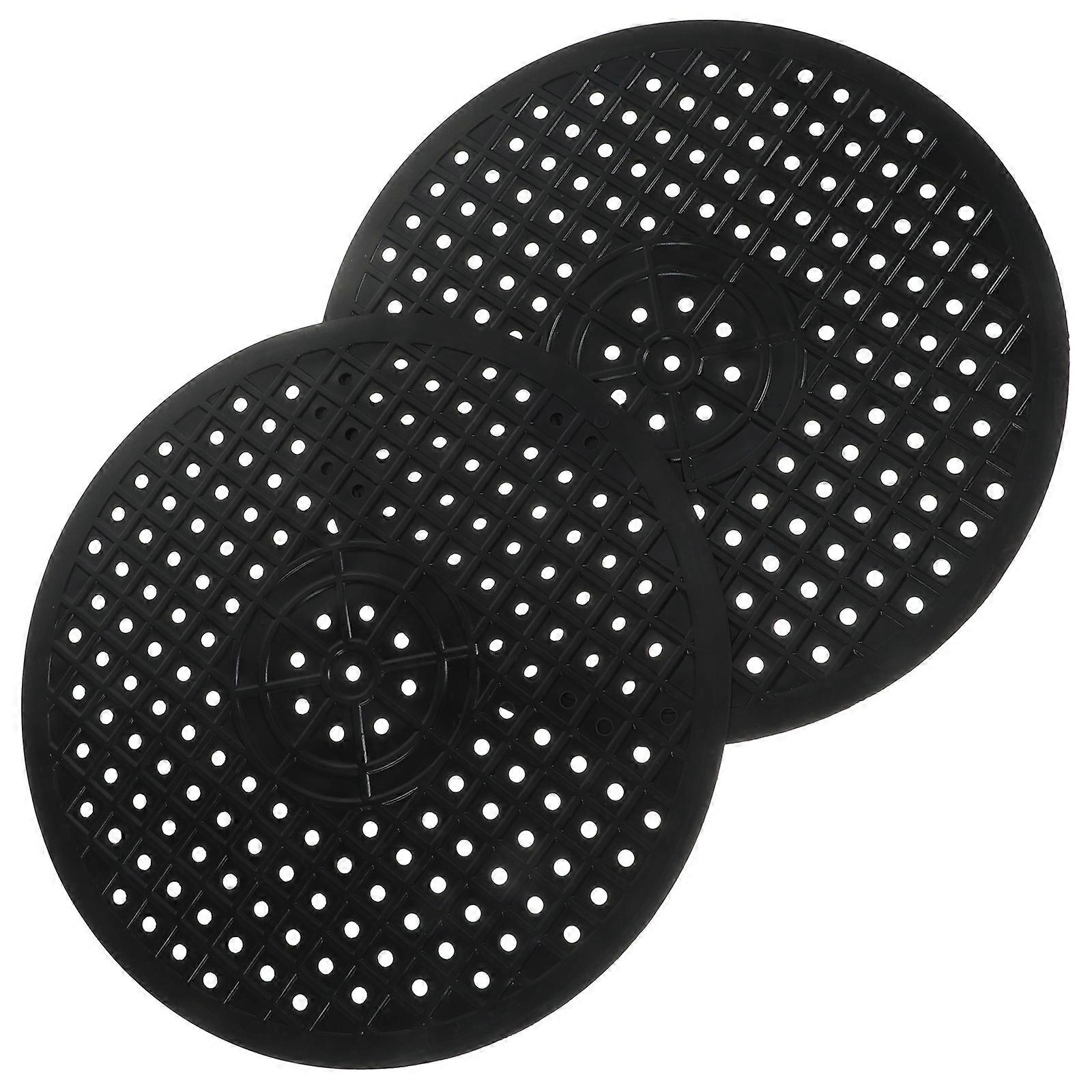 2pcs Rubber Sink Dish Drying Mat Kitchen Sink Protector Pad Draining Mat