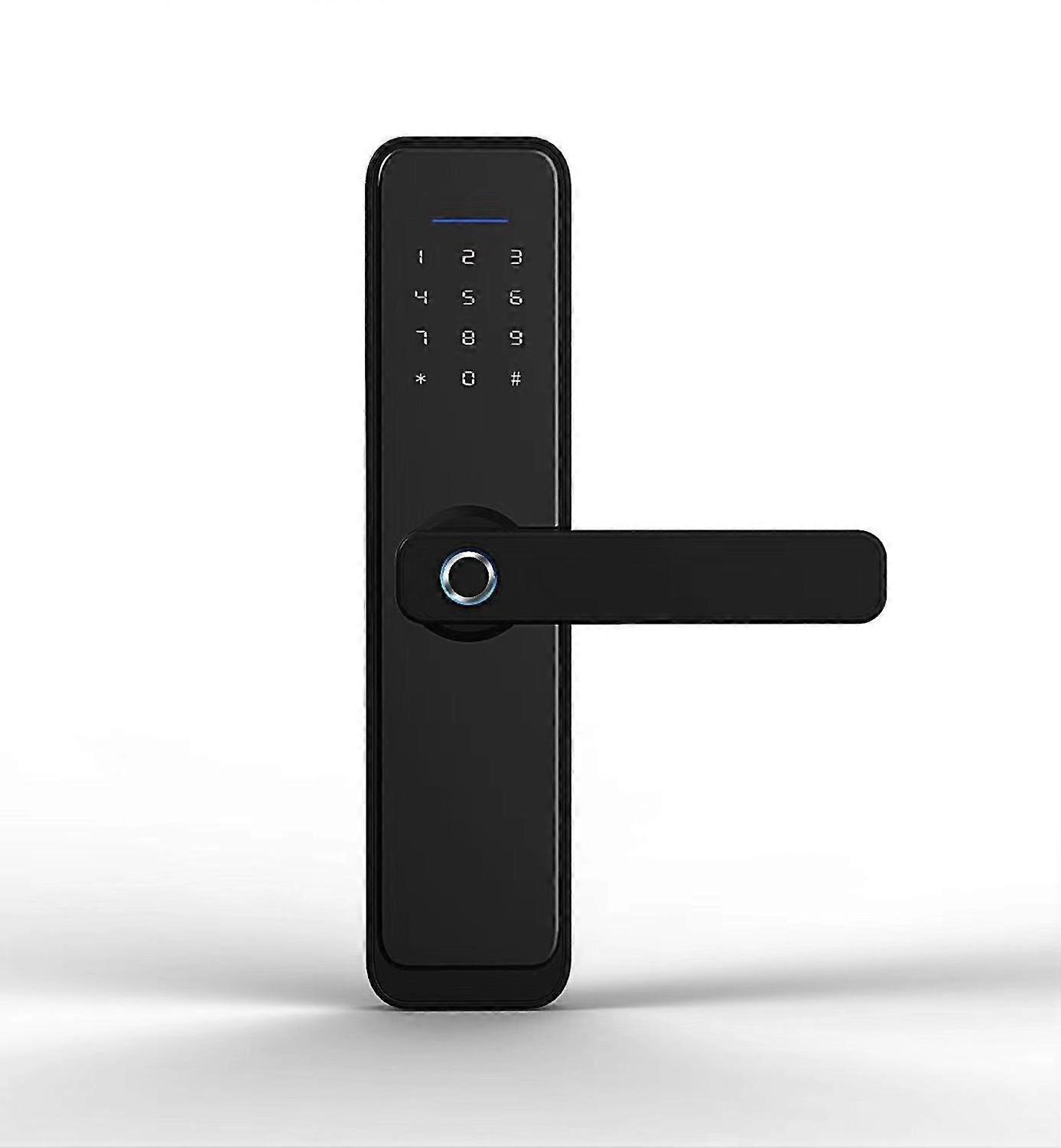 Smart Fingerprint Door Lock  Security Electronic Door Lock  Smart Wifi Bluetooth Digital App Keypad Code Frid Card Keyless Lock