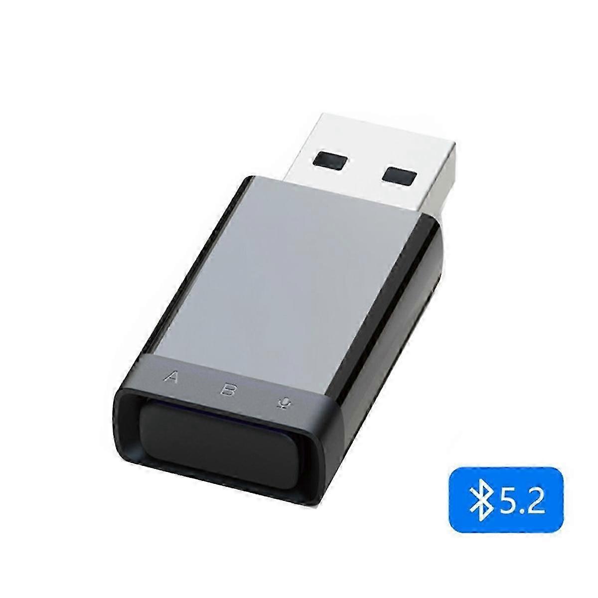 USB-Bluetooth-Adapter, Audio-Sender/Empfänger für //NS Switch/PC Bluetooth 5.2-Adapter