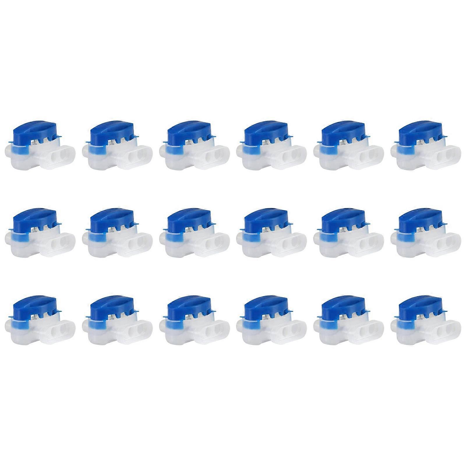 18 Pack Electrical 314-BOX Pigtail 3 Wire Connectors for 22-14 AWG Cables, Robotic Lawn Mowers